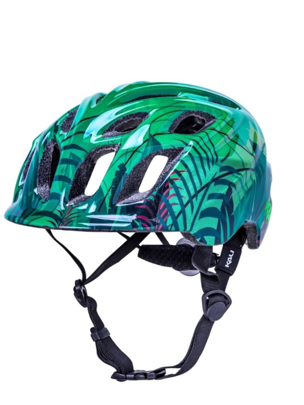 Kali Protectives Chakra Child Helmet Jungle Gloss Green Size Small NEW